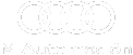 LOGO AUDI M-AUTOMOCIÓN - BLANCO